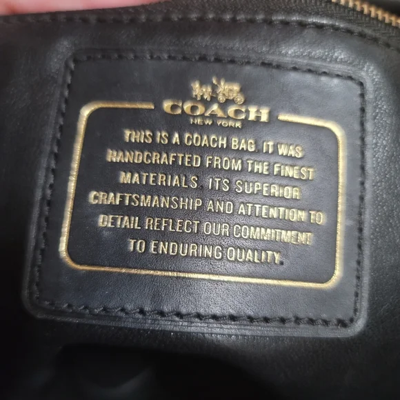 Coach Drifter Carryall In Colorblock Exotic Embossed Leather Black Animal Print - Picture 5 of 9